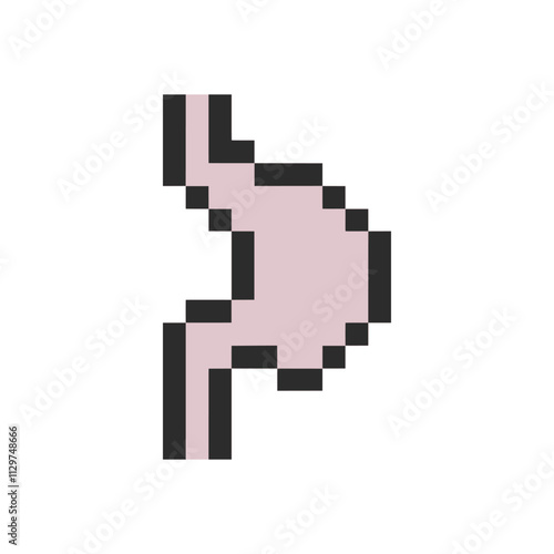 gastric stomach organ pixel art