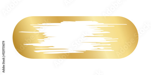 Gold scratch card surface with scraped texture. Shiny metallic scratchcard, lotto winner, money prize or sale coupon template isolated on white background. Vector illustration.