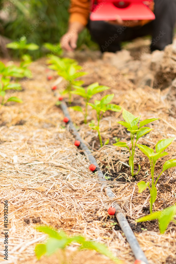 Drip Irrigation Technology in Vegetable Garden Drip Irrigation Technology in Vegetable Garden