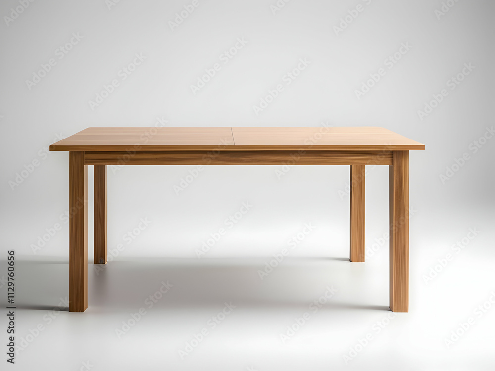 Table closeup on plain background Table closeup on plain background