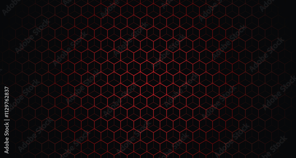 red hexagon pattern background red hexagon pattern background