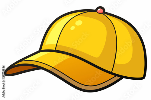 wonderful playing Cap isolated on white background vector illustration