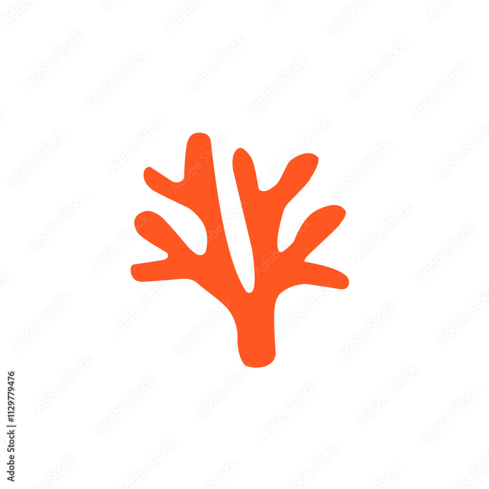 Obraz premium red coral reef