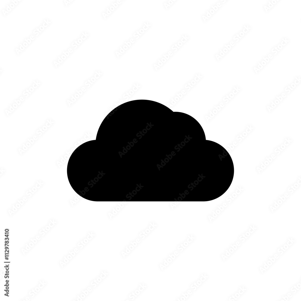 Cloud icon logo design. cloud sign and symbol Cloud icon logo design. cloud sign and symbol