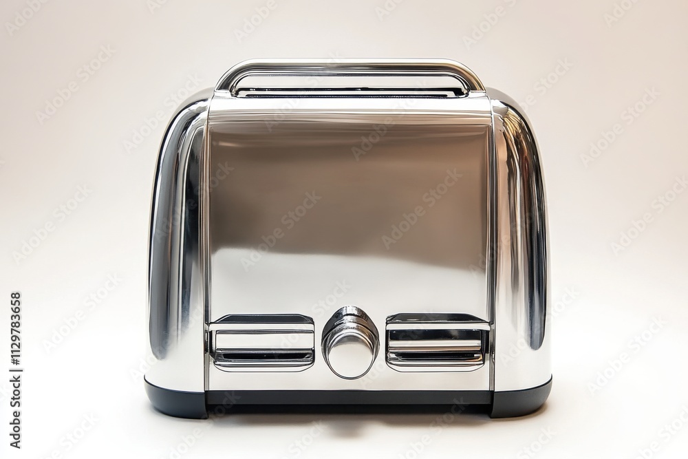 Sleek Chrome Toaster: A Modern Kitchen Essential, Polished Stainless Steel Design, Elegant Appliance for Breakfast Sleek Chrome Toaster: A Modern Kitchen Essential, Polished Stainless Steel Design, Elegant Appliance for Breakfast