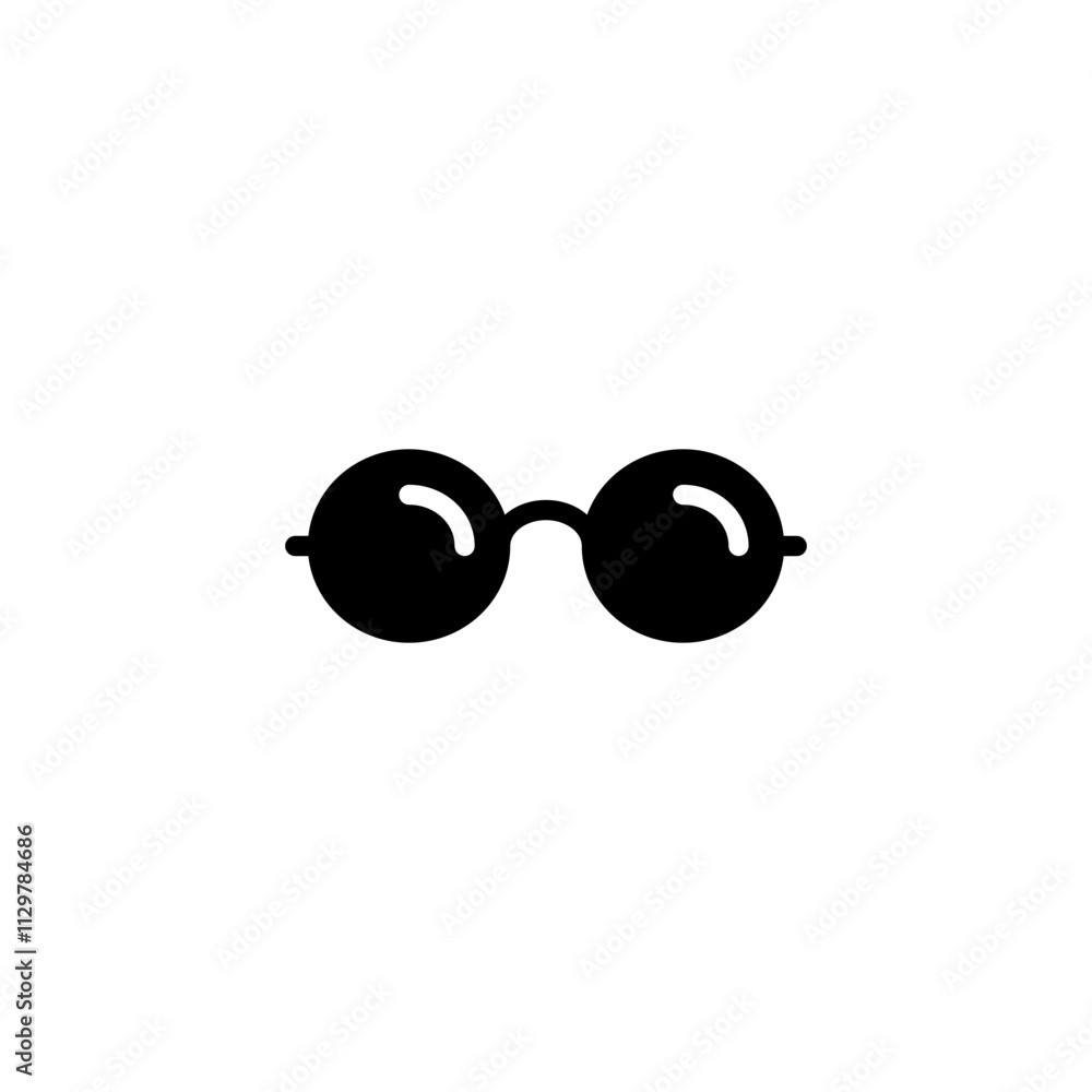 Fototapeta premium Glasses icon logo design. Glasses sign and symbol
