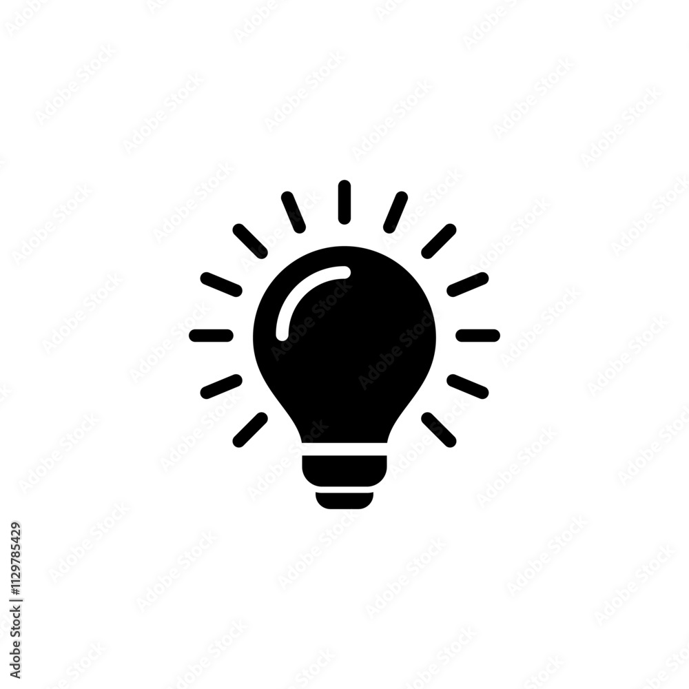 Lamp icon logo design. Light bulb sign and symbol. idea symbol. Lamp icon logo design. Light bulb sign and symbol. idea symbol.