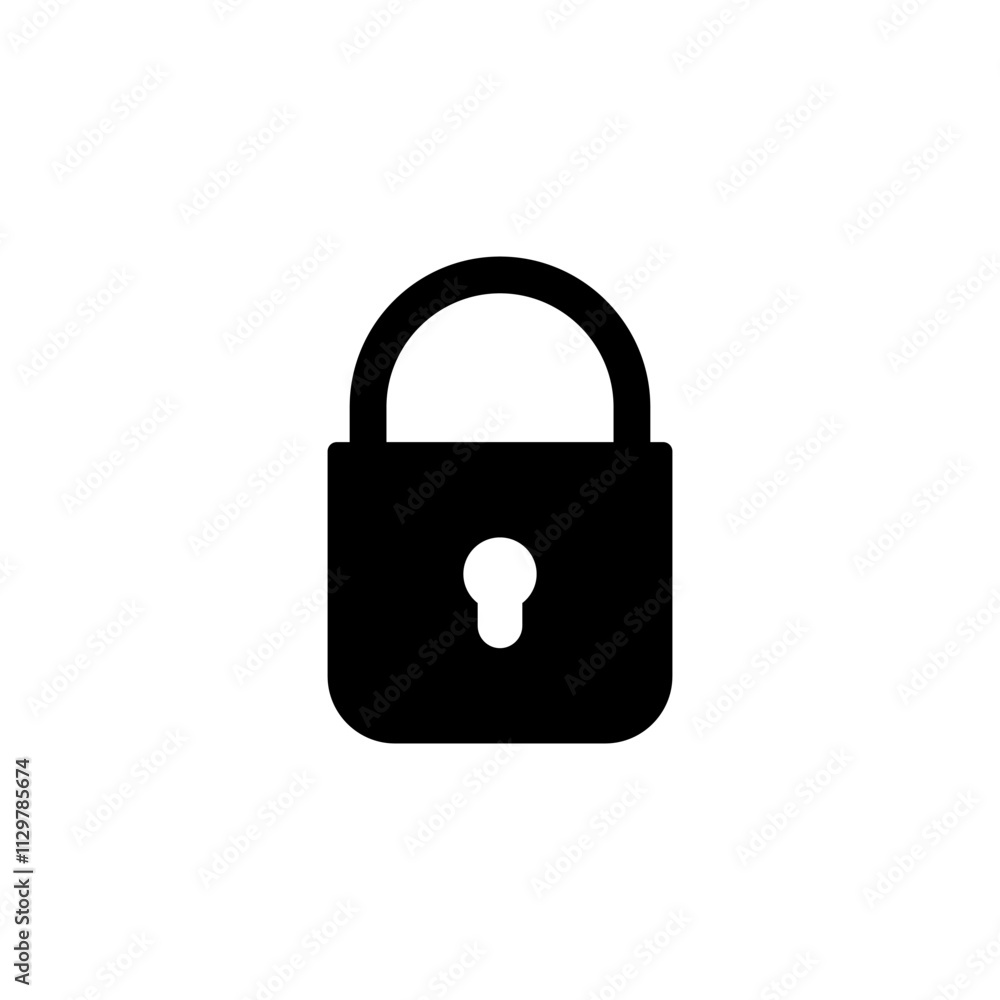 Lock icon logo design. Padlock sign and symbol. Encryption icon. Security symbol Lock icon logo design. Padlock sign and symbol. Encryption icon. Security symbol