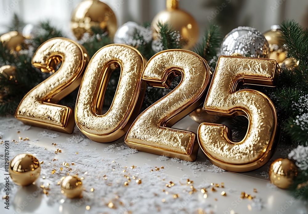 2025 in Gold A Festive New Year Celebration on the Table
2025 in Gold A Festive New Year Celebration on the Table
