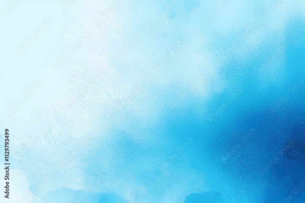 Obraz premium blue watercolor background