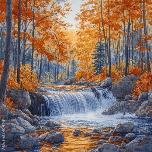 Autumn Colors in the Canyon