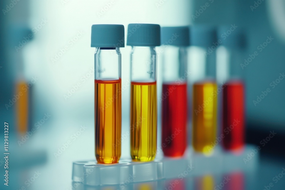 vials with liquid vials with liquid