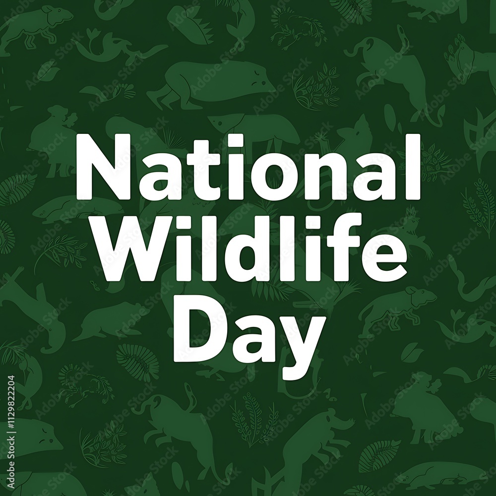 National Wildlife Day animals plants celebration National Wildlife Day animals plants celebration