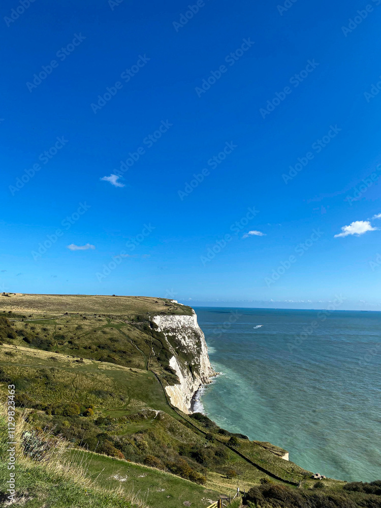 View of the English Channel from the White Cliffs View of the English Channel from the White Cliffs