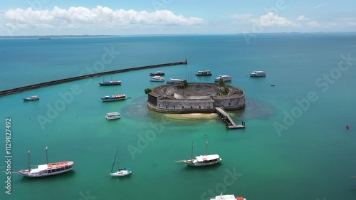 Fantastic aerial view of Salvador, Bahia, Brazil 