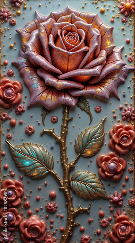 Wallpaper Mural Art using roses Torontodigital.ca