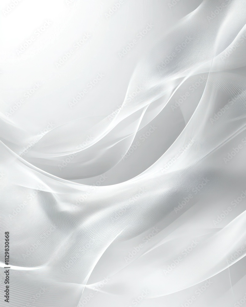 Abstract Flowing Lines in Minimalist Design Abstract Flowing Lines in Minimalist Design