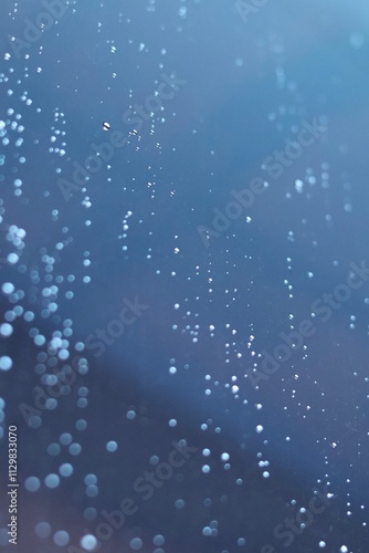 Wallpaper Mural A moody and atmospheric image of raindrops on a windowpane, suggesting a rainy day. The image creates a sense of nostalgia and introspection. Torontodigital.ca