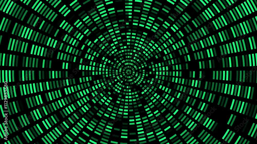 Tunnel of swirling digital lines, a futuristic abstract background Tunnel of swirling digital lines, a futuristic abstract background