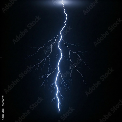 lightning in the night