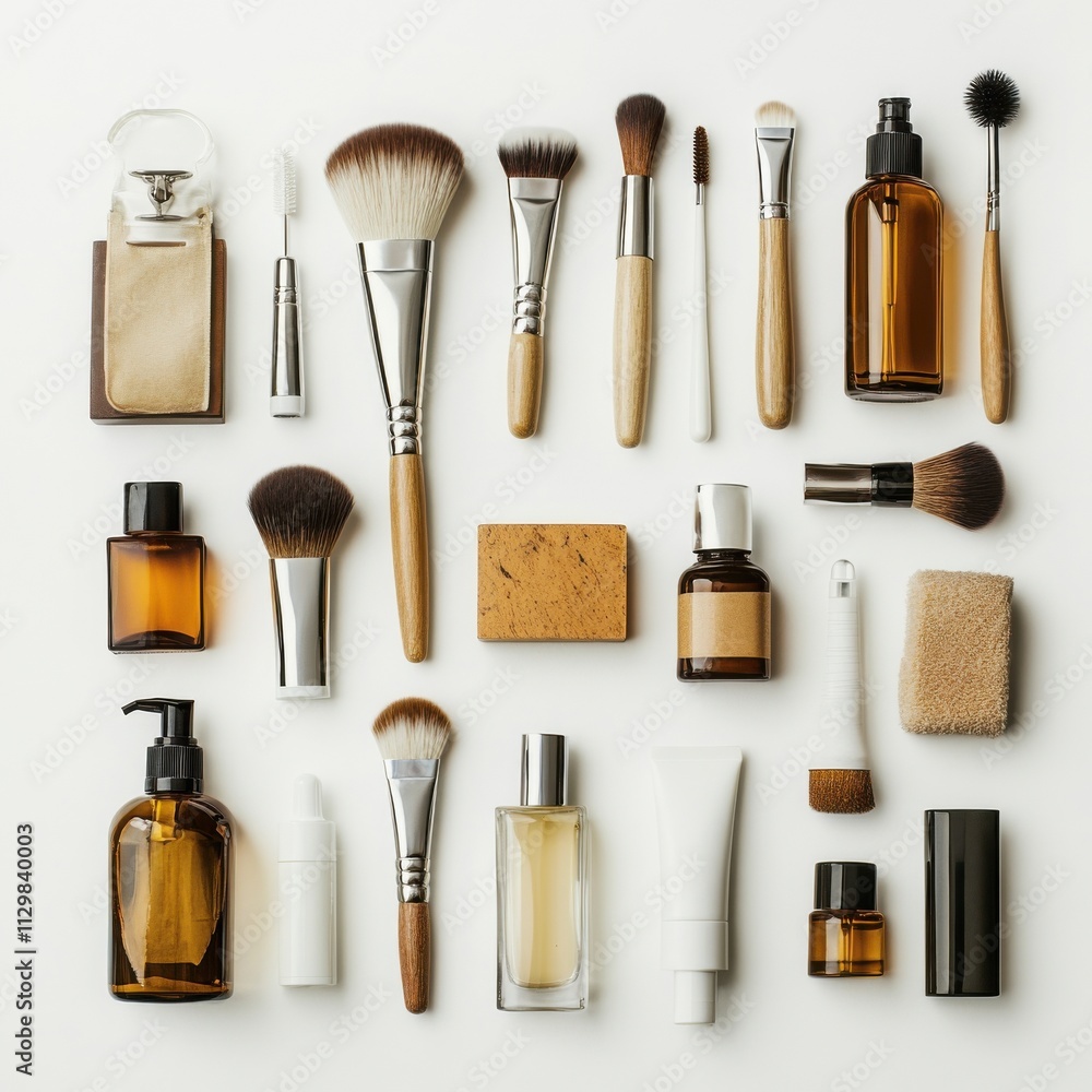 vibrant cosmetology scene featuring an array vibrant cosmetology scene featuring an array