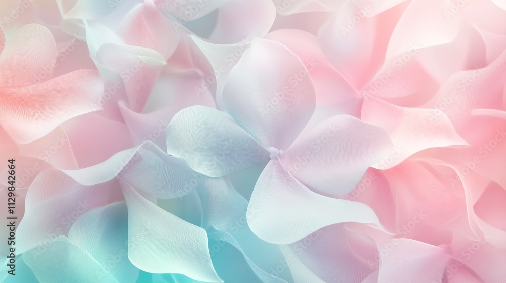 Abstract Pastel Flower Petals: Soft, Dreamy, Textured, and Flowing Hues Abstract Pastel Flower Petals: Soft, Dreamy, Textured, and Flowing Hues