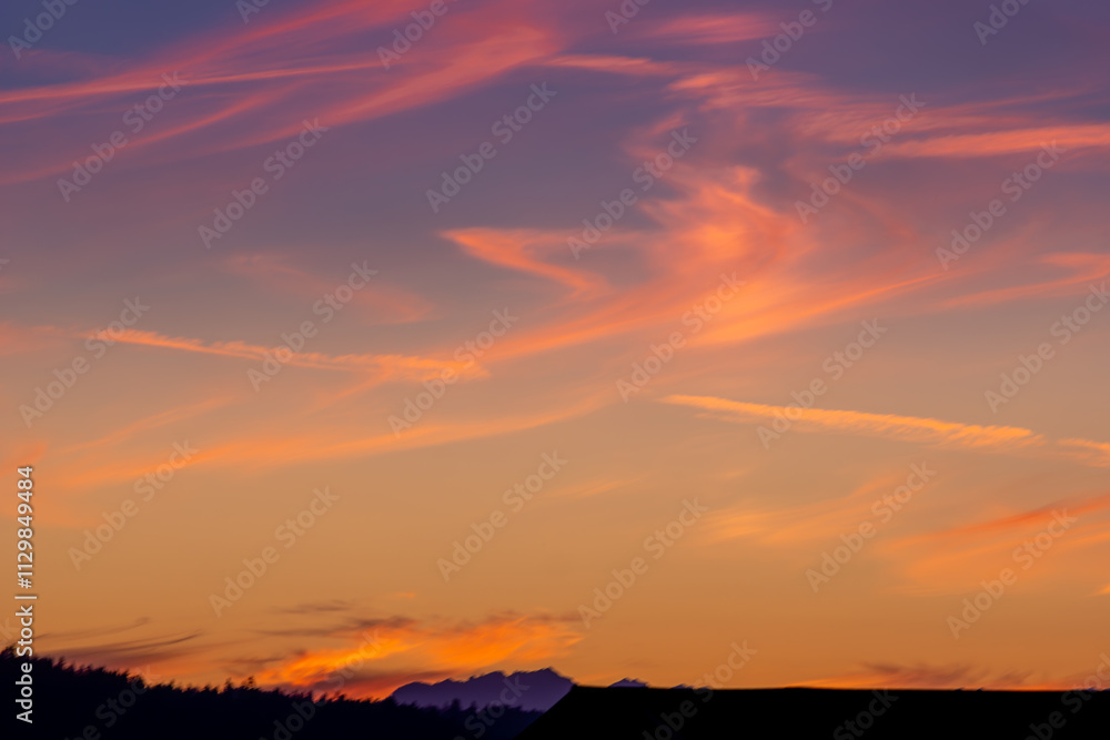 Obraz premium sunset in the sky