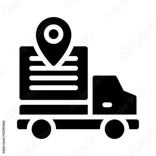 delivery glyph icon