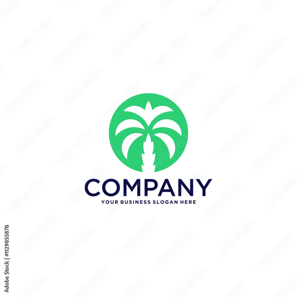 palm tree logo design palm tree logo design