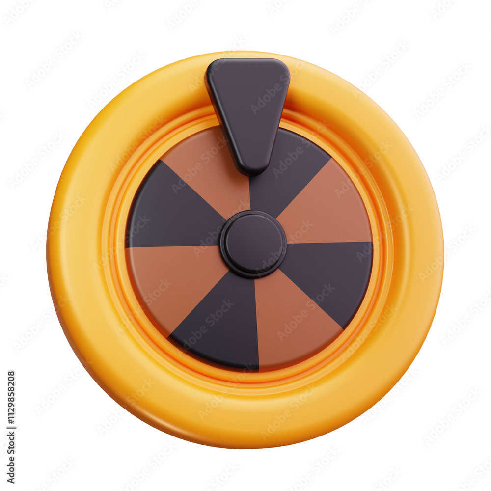 Fortune Wheel 3d Render Icons Fortune Wheel 3d Render Icons