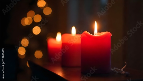 candles in the dark