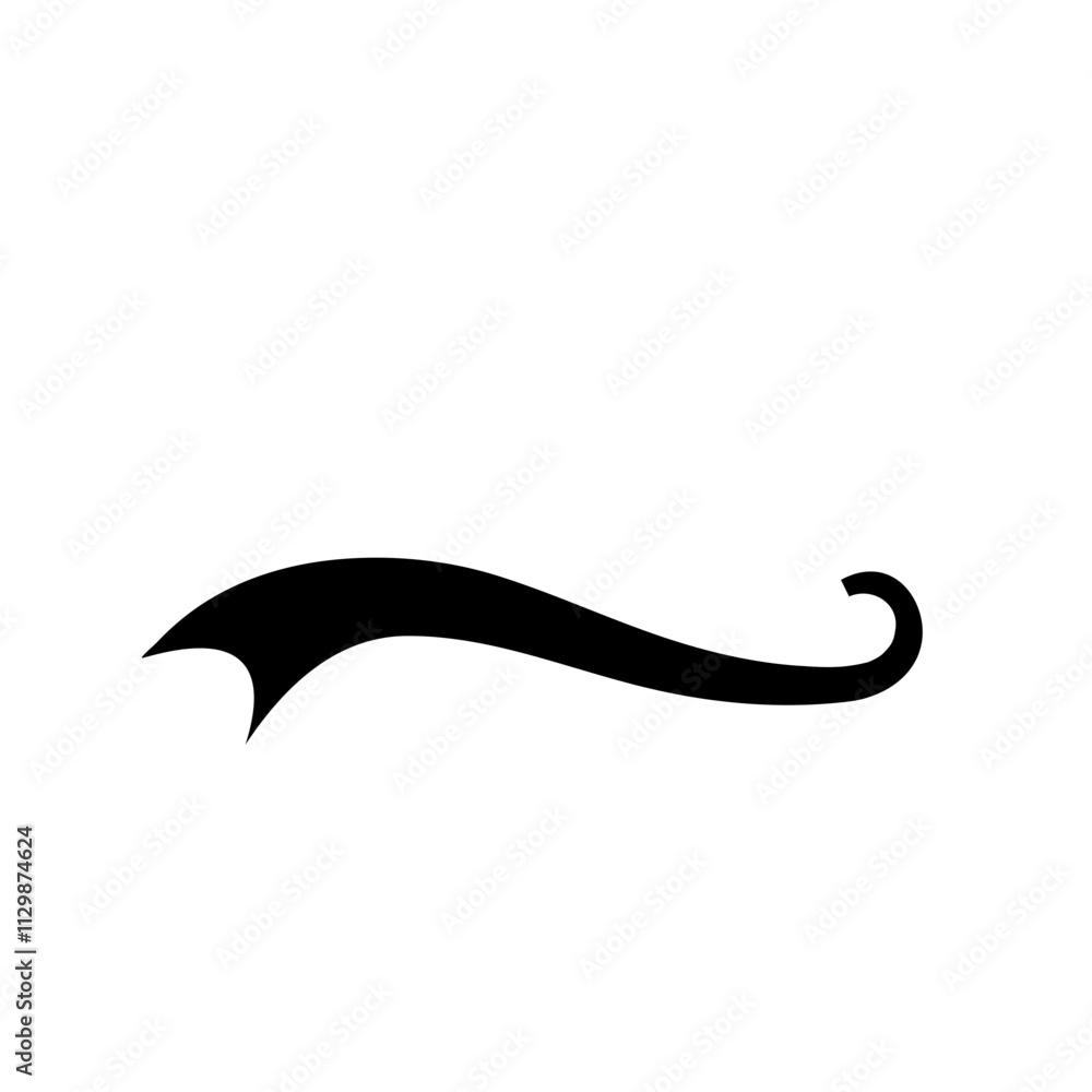 Swooshes text tails for baseball design Swooshes text tails for baseball design