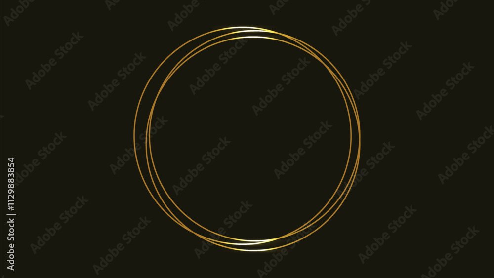 Golden line frame. Round border. Line art. Gold. Isolated on black background. Vector illustration. Copy space. Elegance and sophistication. For photos, invitations, or art. A sleek, luxurious.
Golden line frame. Round border. Line art. Gold. Isolated on black background. Vector illustration. Copy space. Elegance and sophistication. For photos, invitations, or art. A sleek, luxurious.