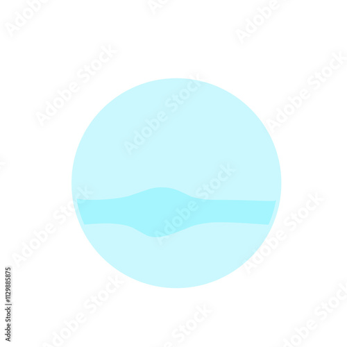 Cartoon solar system planet Illustration