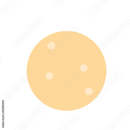 Cartoon solar system planet Illustration