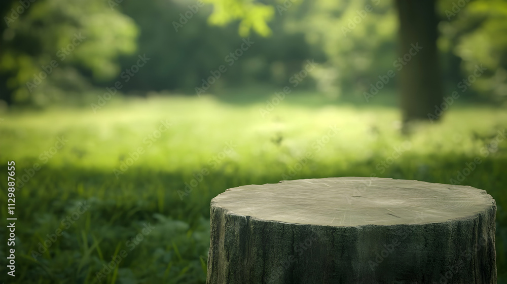 Tree Stump Background Illustration Tree Stump Background Illustration