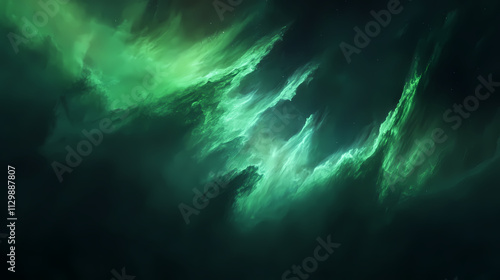 Wallpaper Mural A mesmerizing photo of the aurora borealis dancing in the night sky , northern lights, colorful, celestial, nature, phenomenon. Aurorae. Illustration Torontodigital.ca