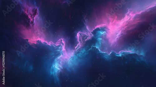 Wallpaper Mural Beautiful aurora wallpaper. Aurorae. Illustration Torontodigital.ca