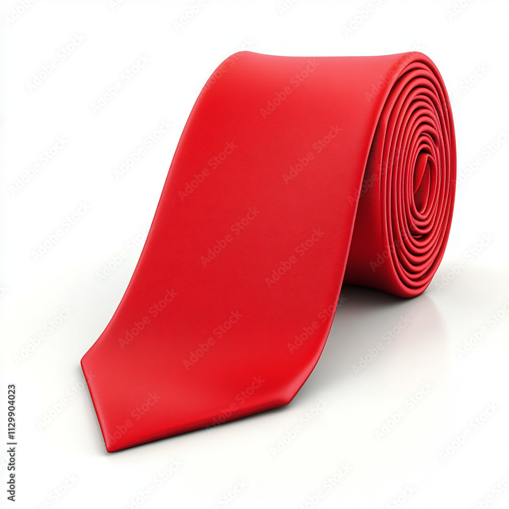 red tie rolled up, perfect for formal occasions and stylish attire red tie rolled up, perfect for formal occasions and stylish attire