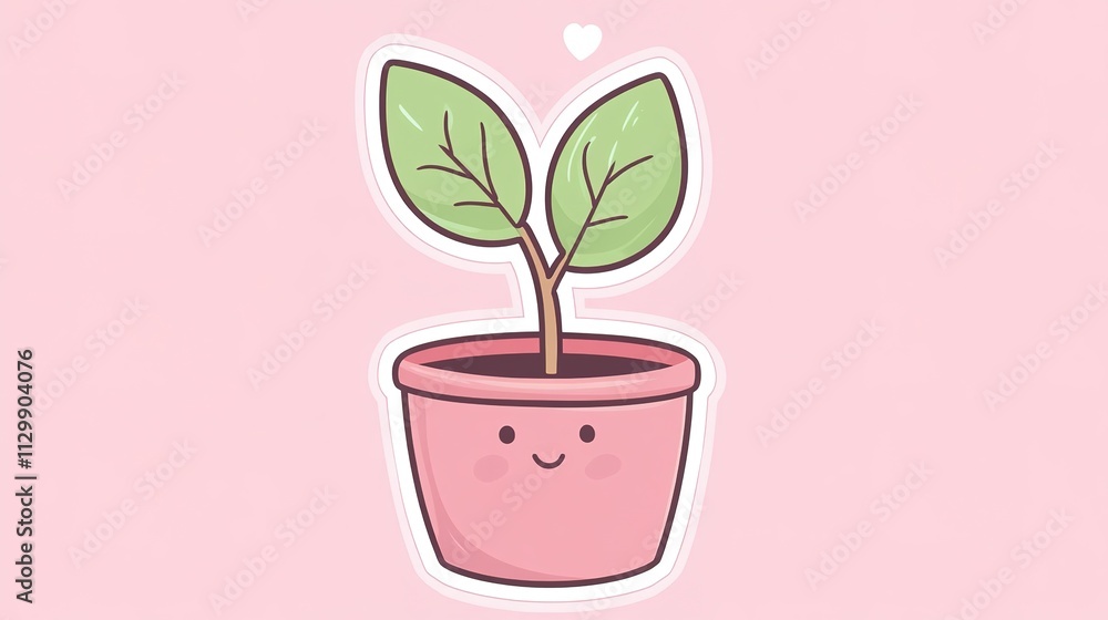 Fototapeta premium A Baby Plant – The Beginning of New Growth.