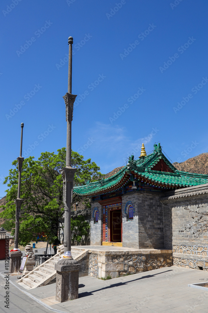 Wusutu Lama Temple, Hohhot, Inner Mongolia, China