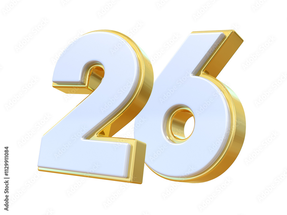 Gold Number 26 Gold Number 26
