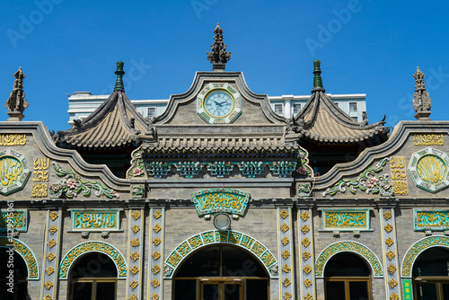 Grand Mosque, Hohhot, Inner Mongolia, China photo