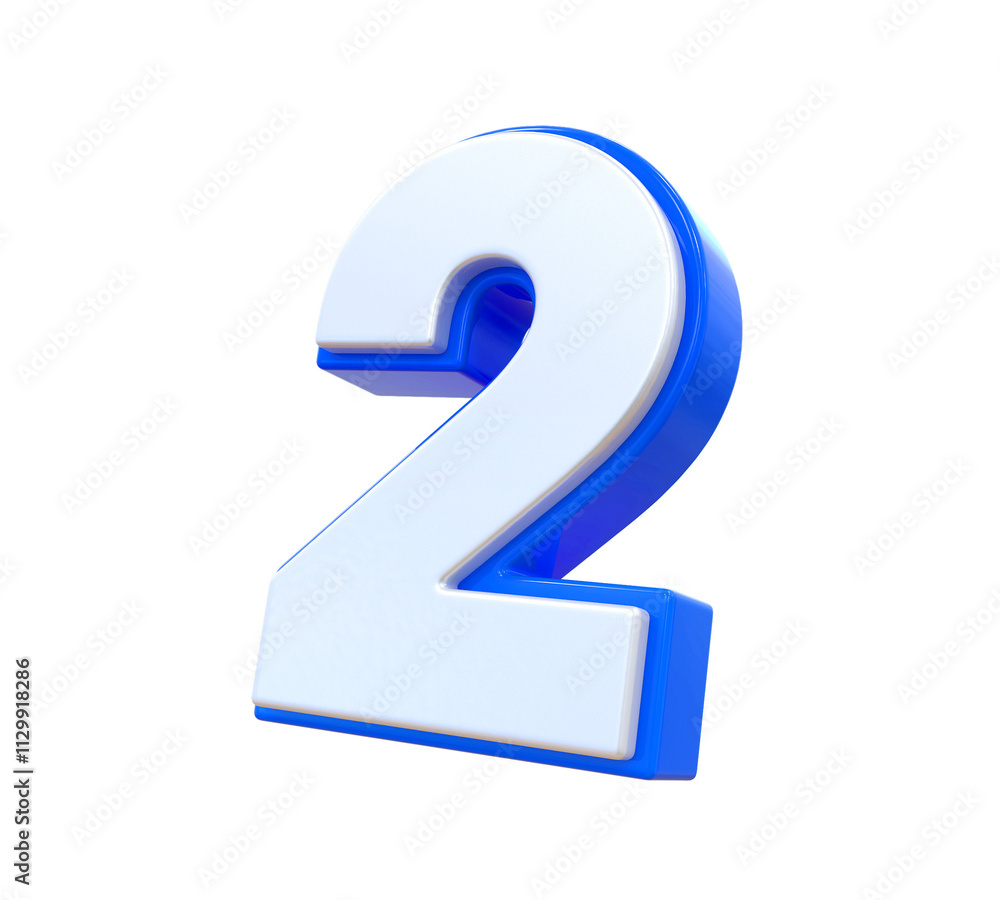 Blue Number 2 Blue Number 2