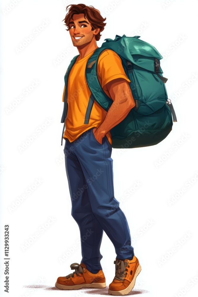 Adventurous Backpacker - Ready to Explore
Adventurous Backpacker - Ready to Explore