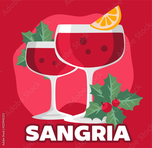 National Sangria Day with refreshing sangria drinks