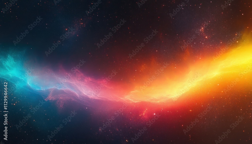 Vibrant Abstract Rainbow Gradient Cosmic Background with Light Leaks and Textured Effects Vibrant Abstract Rainbow Gradient Cosmic Background with Light Leaks and Textured Effects