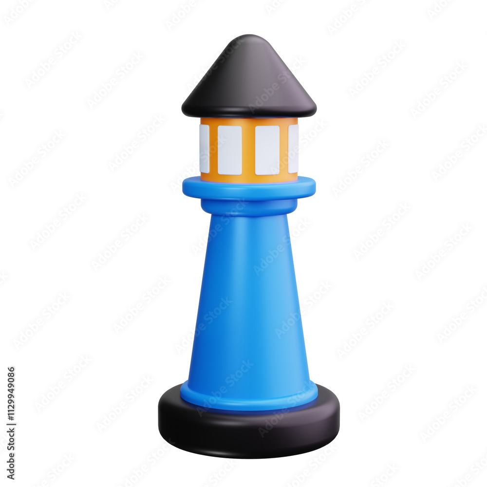 Lighthouse 3d Render Icons Lighthouse 3d Render Icons