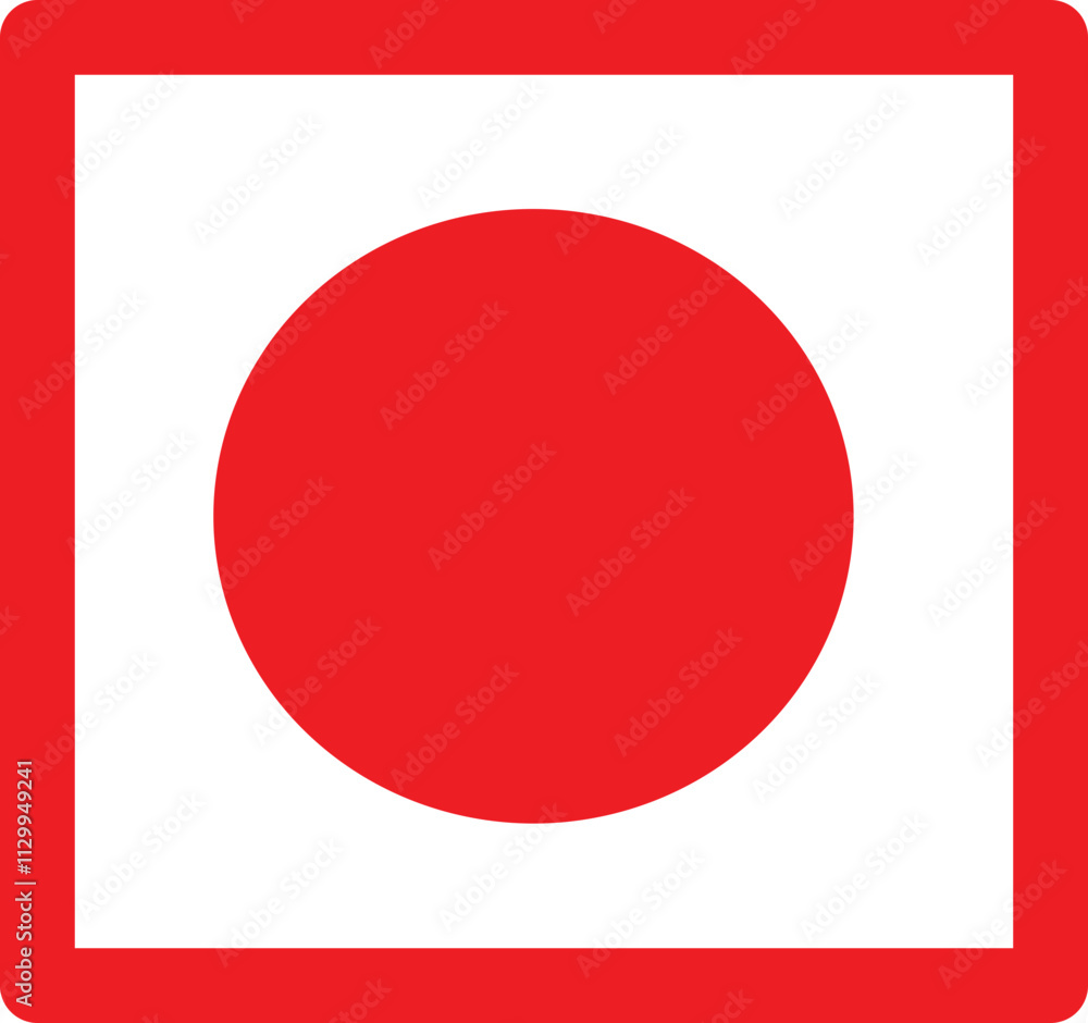 Red dot of non vegetarian food item symbol Red dot of non vegetarian food item symbol