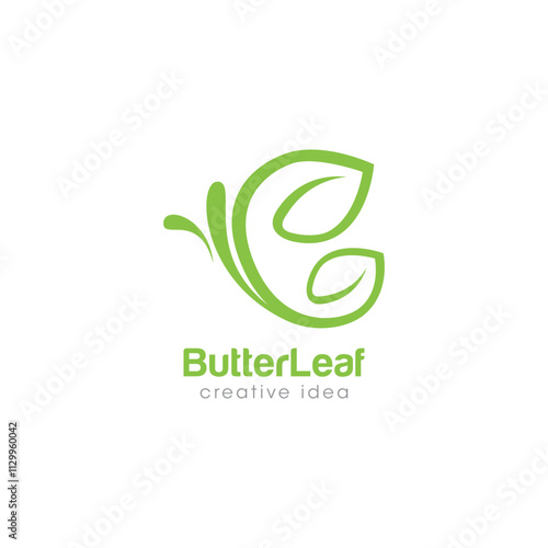 Creative Butterfly Concept Logo Design Template 